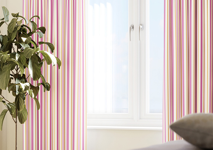 The British Stripe Co. George, Notting Hill No.1 - Made to Measure Curtains - Image 5
